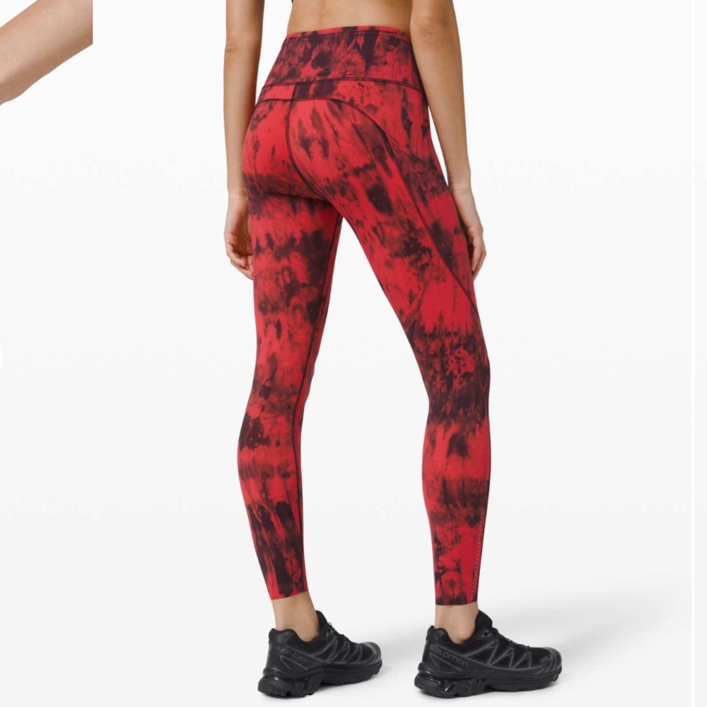 Lululemon Fast and Free Tight II 25" *Game Day
Game Day Red Black Multi
